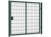 868 twin mesh single leaf gate kit in a sleek design, measuring 2.0m high by 2.5m wide, showcasing durable materials and refined construction.