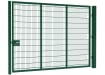Twin mesh single leaf gate kit featuring a sleek design with a height of 2.0 meters and width of 3.5 meters, perfect for residential or commercial use.