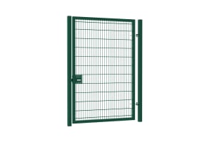 Apollo® 2.4m High x 1.2m Wide 868 Twin Mesh Single Leaf Gate Kit 