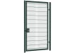 868 Twin Mesh Single Leaf Gate Kit in Apollo design, featuring a height of 3.0 meters and a width of 1.5 meters, showcasing its durable mesh construction and sleek finish, ideal for security and aesthetic appeal.