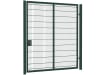 Apollo 3.0m high by 2.5m wide twin mesh single leaf gate kit, showcasing durable materials and a sleek design for secure access.