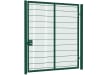 Twin mesh single leaf gate kit featuring a sleek Apollo design, measuring 3.0 meters high and 2.5 meters wide, ideal for secure and stylish entryways.
