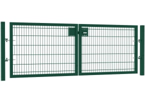 Apollo® 1.2m High x 3.0m Wide 868 Twin Mesh Double Leaf Gate Kit