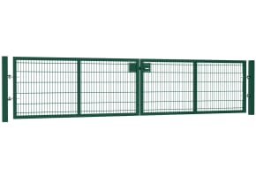 Apollo® 1.2m High x 6.0m Wide 868 Twin Mesh Double Leaf Gate Kit