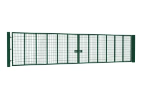 Apollo® 1.2m High x 10.0m Wide 868 Twin Mesh Double Leaf Gate Kit