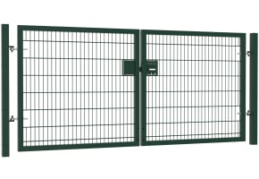 Apollo® 1.5m High x 3.0m Wide 868 Twin Mesh Double Leaf Gate Kit