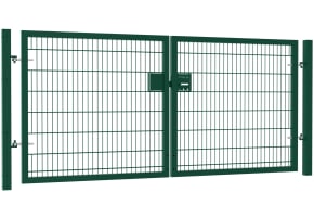 Apollo® 1.5m High x 3.0m Wide 868 Twin Mesh Double Leaf Gate Kit