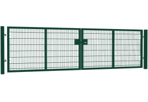 Apollo® 1.5m High x 5.0m Wide 868 Twin Mesh Double Leaf Gate Kit