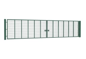 Apollo® 1.5m High x 9.0m Wide 868 Twin Mesh Double Leaf Gate Kit