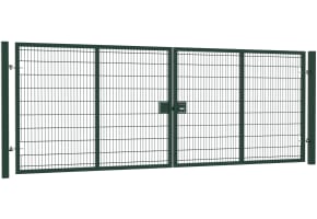 Apollo® 2.0m High x 6.0m Wide 868 Twin Mesh Double Leaf Gate Kit