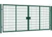 868 Twin Mesh Double Leaf Gate Kit with 3.0m height and 6.0m width, designed for durability and security in outdoor spaces.