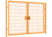 Twin mesh double leaf gate kit featuring a durable 3.0m height and 6.0m width, designed for secure outdoor access.