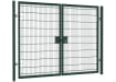 Double leaf gate kit featuring Apollo 3.0m height and 6.0m width, with durable twin mesh design.