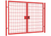 Twin mesh double leaf gate kit featuring a robust 3.0m height and 6.0m width, ideal for secure entryways and outdoor fencing.