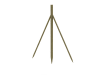 Wooden post kit for wire fencing