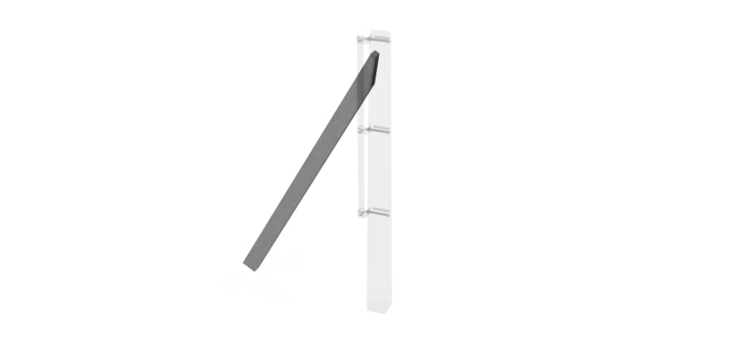 Concrete Chain Link strut (isolated)