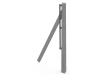 Concrete Chain Link End Post