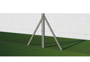 1.8m High Chain Link System with Concrete Posts - Calculator