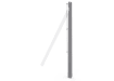1.2m Concrete Chain Link End Post (Isolated)