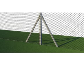 Concrete Post - to Suit 1.8m Chain Link Fencing System