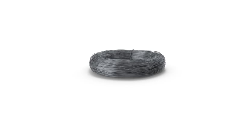Roll of wire for fencing