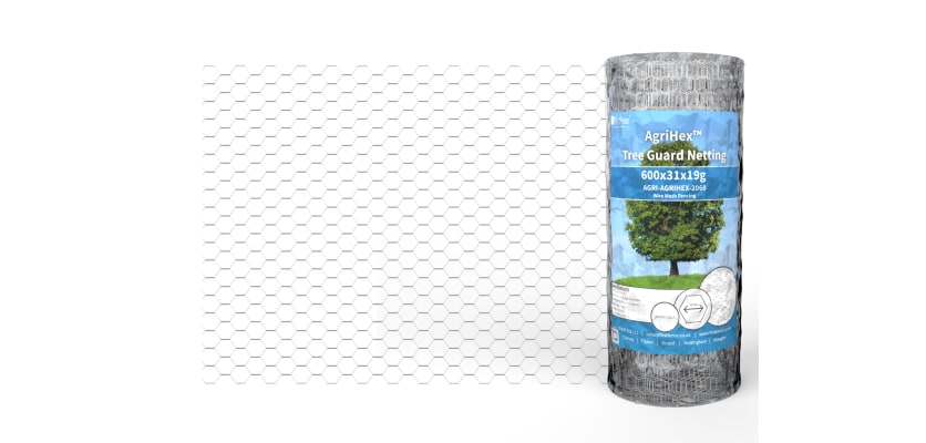 Unfurled roll of wire fencing