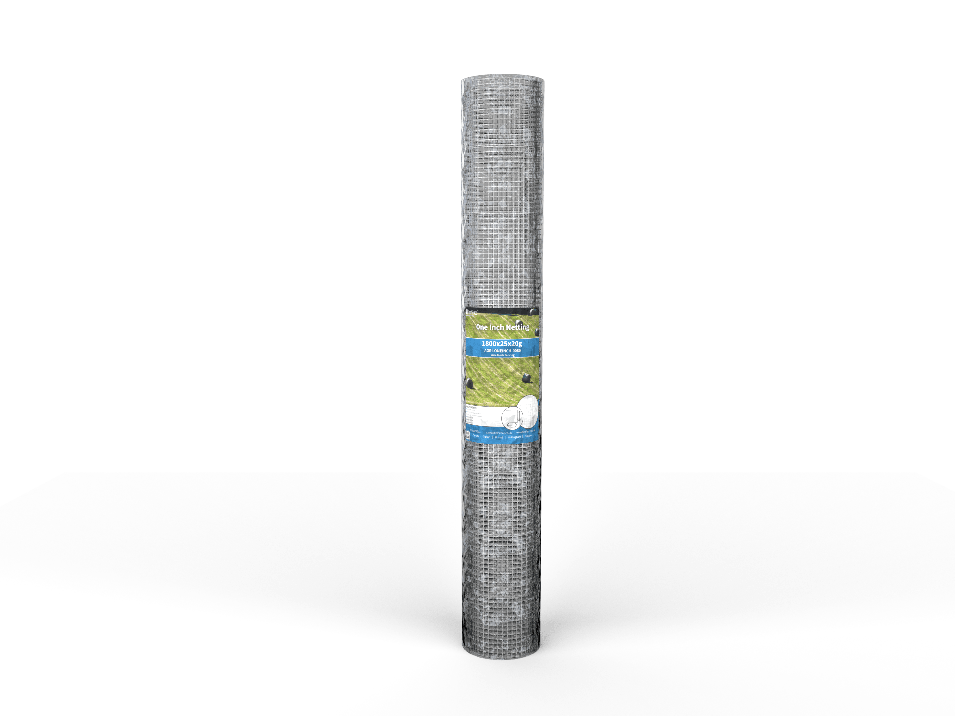 Heavy Duty AgriHex™ One Inch Netting Roll 1800x25 50m | First Fence Ltd