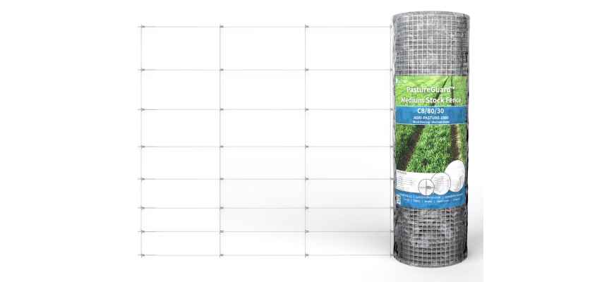 C8/80/30 medium stock fencing roll