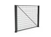 Anthracite Grey FFL 80S Manual Single Leaf Mesh Swing Gate