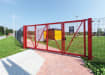 FFL 80S Manual Single Leaf Mesh Swing Gate