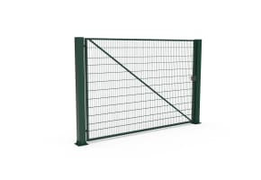 FFL 80S Manual Single Leaf Mesh Swing Gate - up to 5m opening