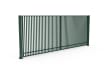 Green FFL 80D Prepped For Automation Double Leaf Vertical Bar Swing Gate