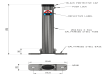 Hinged Parking Post Diagram