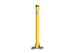 Yellow Hinged Parking Post 
