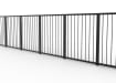 PG1 Pedestrian Guard Railings with Standard Infill