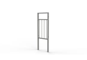 Pedestrian Guard Rail Kit with Visibility Gap - PG2 BS 7818