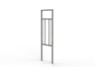 0.5m wide PG2 Guard Railing with Triple Stagger Infill - Galvanised