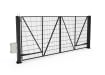 FFL 60D Double Leaf Mesh Automation Bundle in a Black finish