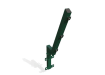 An Intermediate Post for 60 Degree Crank Wall Mounted 868 Mesh Fencing