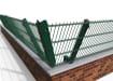 A 0.6m High 60 Degree Crank Wall Mounted 868 Mesh Corner Post