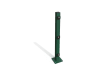 An Intermediate Post for 0.6m High wall Mounted Bolt Down 868 Mesh Fencing