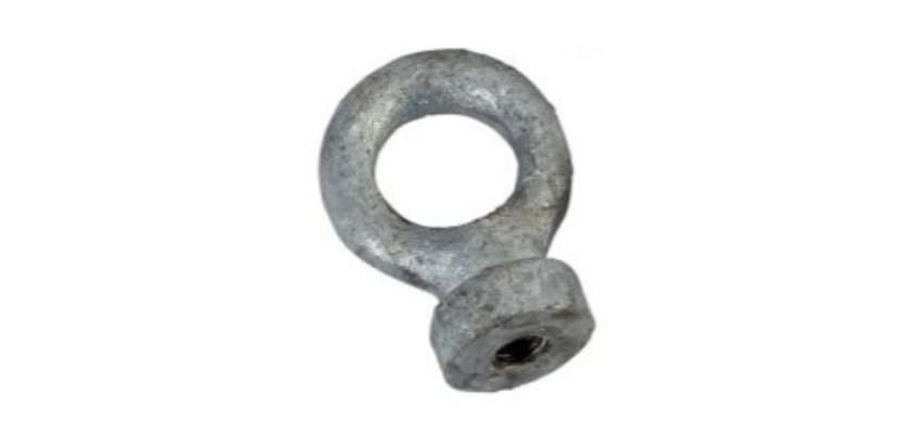 Chain Link Galvanised Loop Nut