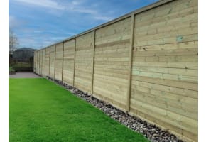 4.0m High x 3.0m Wide EchoGroove Reflective Acoustic Fencing Kit