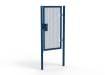 Blue Apollo single leaf gate with Latch Lock Handles 