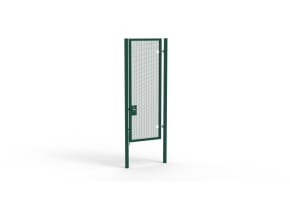 Apollo® 3.0m High x 1.0m Wide 358 Prison Mesh Single Leaf Gate Kit