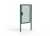Green Apollo single leaf gate with unislide
