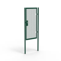 Green Apollo single leaf gate with unislide