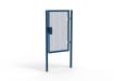 Blue Apollo single leaf gate with Latch Lock  