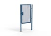 Blue Apollo single leaf gate with unislide
