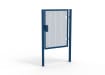 Blue Apollo® 1.8m High x 1.5m Wide 358 Prison Mesh Single Leaf Gate Kit with Latch Lock